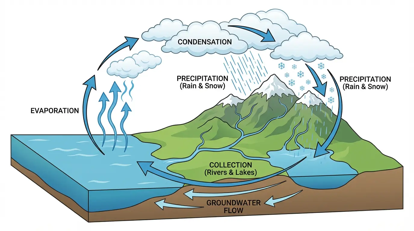Water Cycle Diagram